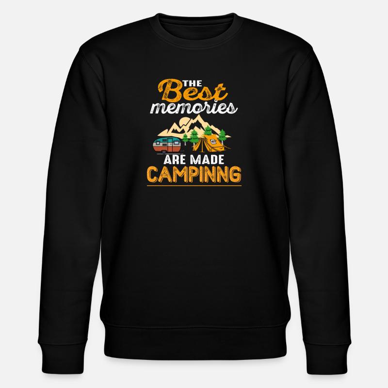Camping - Sweat bio CHANGER Stanley/Stella Unisexe - noir