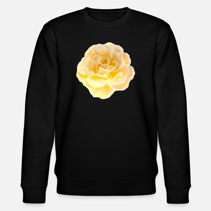 Rose Fleur - Sweat bio CHANGER Stanley/Stella Unisexe - noir