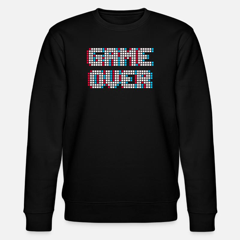 Gamer Games Zocker - Stanley/Stella Unisex Bio-Sweatshirt CHANGER  - Schwarz
