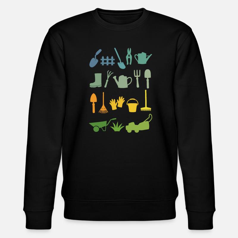 Garten Gärtner Gärtnerin - Stanley/Stella Unisex Bio-Sweatshirt CHANGER  - Schwarz