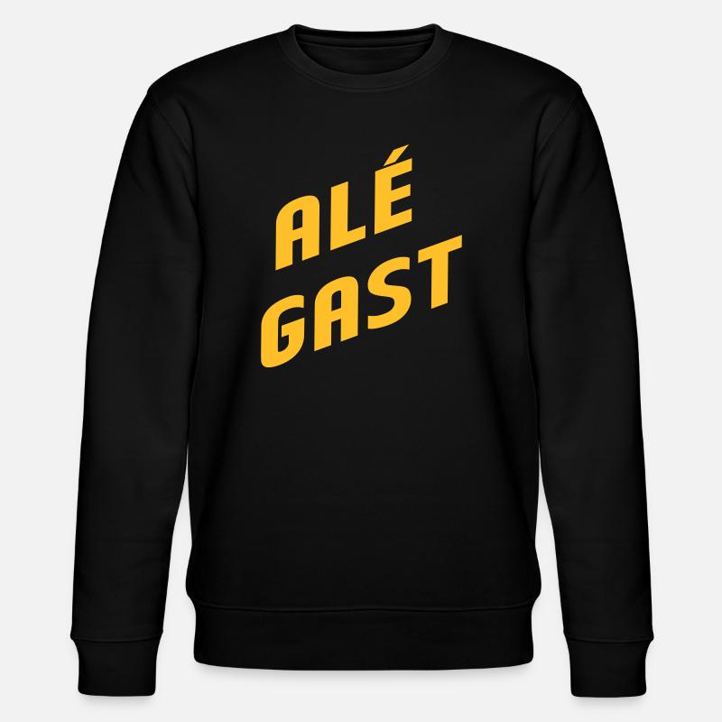Alé Gast - Dialecte anversois - Sweat bio CHANGER Stanley/Stella Unisexe - noir