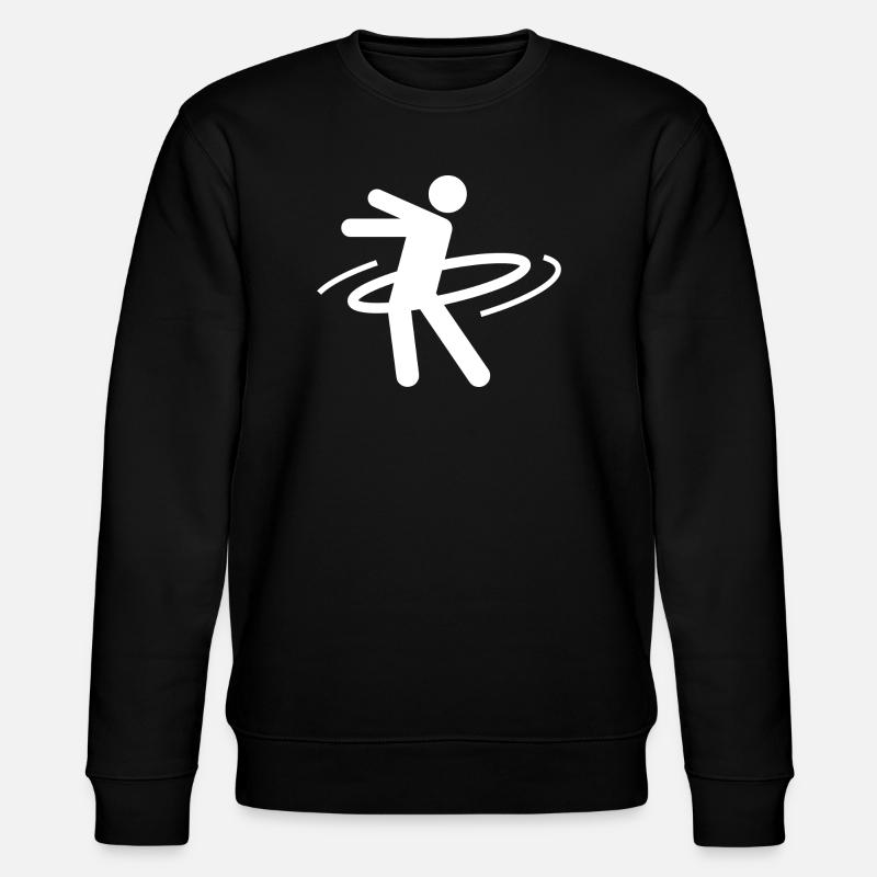 Hulahoop - Stanley/Stella Unisex Bio-Sweatshirt CHANGER  - Schwarz