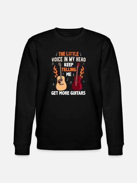 Guitarist Guitar Player Guitar - Stanley/Stella CHANGER Unisex Organic Sweatshirt - black