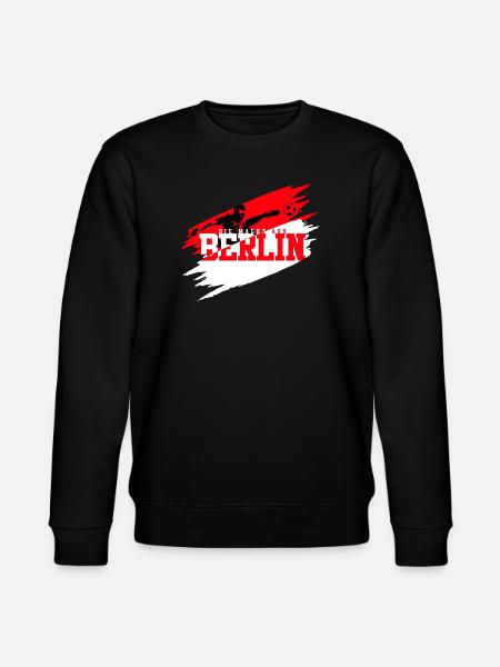 Fußball Berlin - Stanley/Stella Unisex Bio-Sweatshirt CHANGER - Schwarz