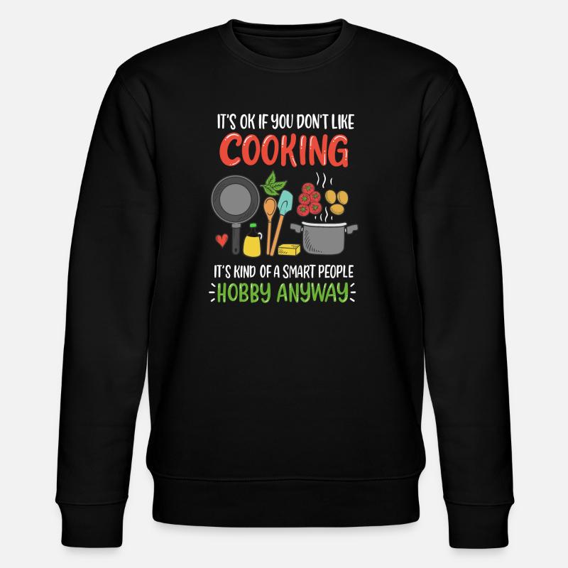 Cuisson Cuisinier Cuisinier - Sweat bio CHANGER Stanley/Stella Unisexe - noir