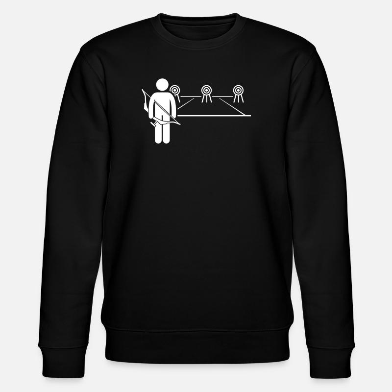 Tir à l’arc - Sweat bio CHANGER Stanley/Stella Unisexe - noir