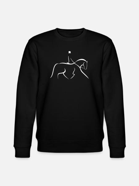 dressage - Stanley/Stella CHANGER Unisex Organic Sweatshirt - black
