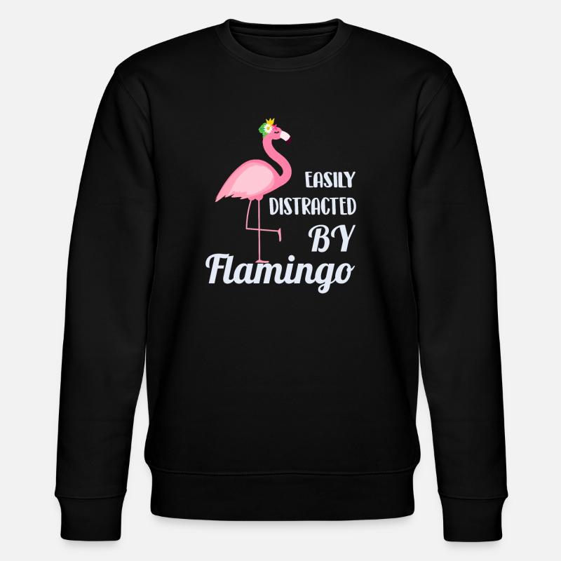 Flamingo - Sweat bio CHANGER Stanley/Stella Unisexe - noir
