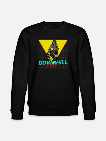 Downhill Extreme Motiv - Stanley/Stella CHANGER Unisex Organic Sweatshirt - black