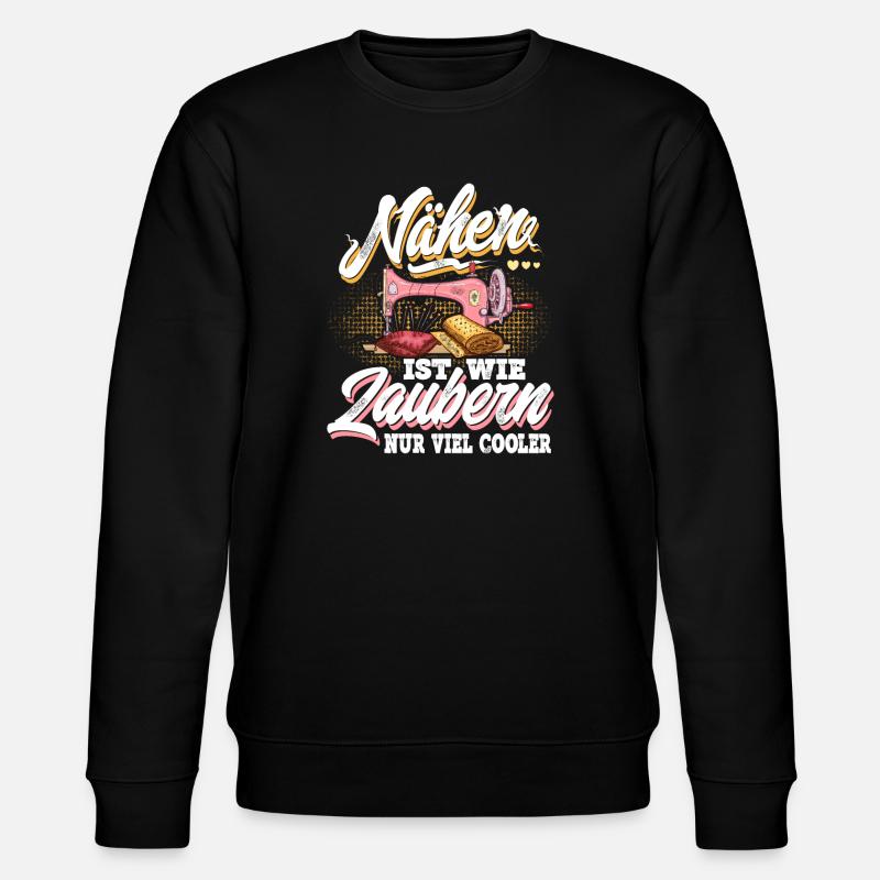 Nähen - Stanley/Stella Unisex Bio-Sweatshirt CHANGER  - Schwarz