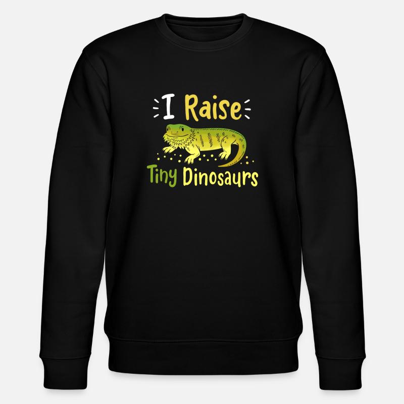 Reptiles lézards dragons barbus - Sweat bio CHANGER Stanley/Stella Unisexe - noir