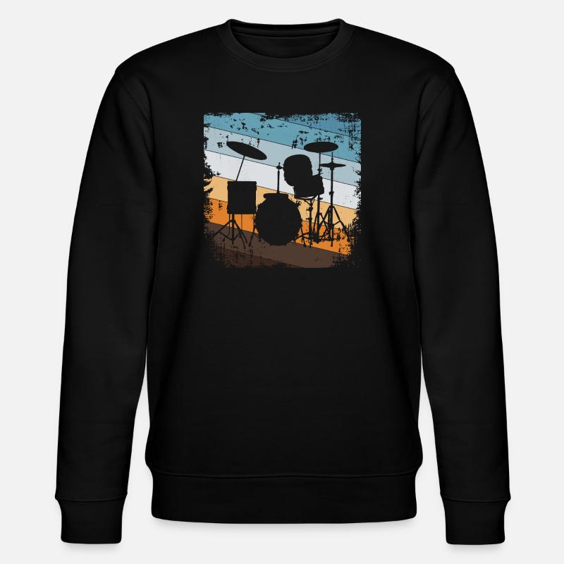 Drummers - Stanley/Stella CHANGER Unisex Organic Sweatshirt - black