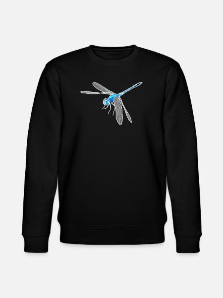 Libellule - Sweat bio CHANGER Stanley/Stella Unisexe - noir