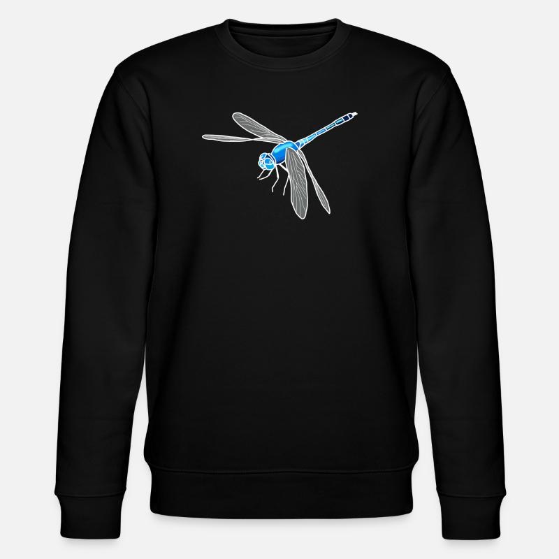 Libellule - Sweat bio CHANGER Stanley/Stella Unisexe - noir