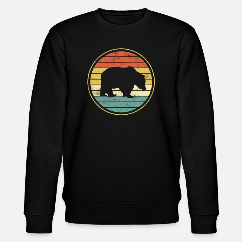 Ours ours - Sweat bio CHANGER Stanley/Stella Unisexe - noir