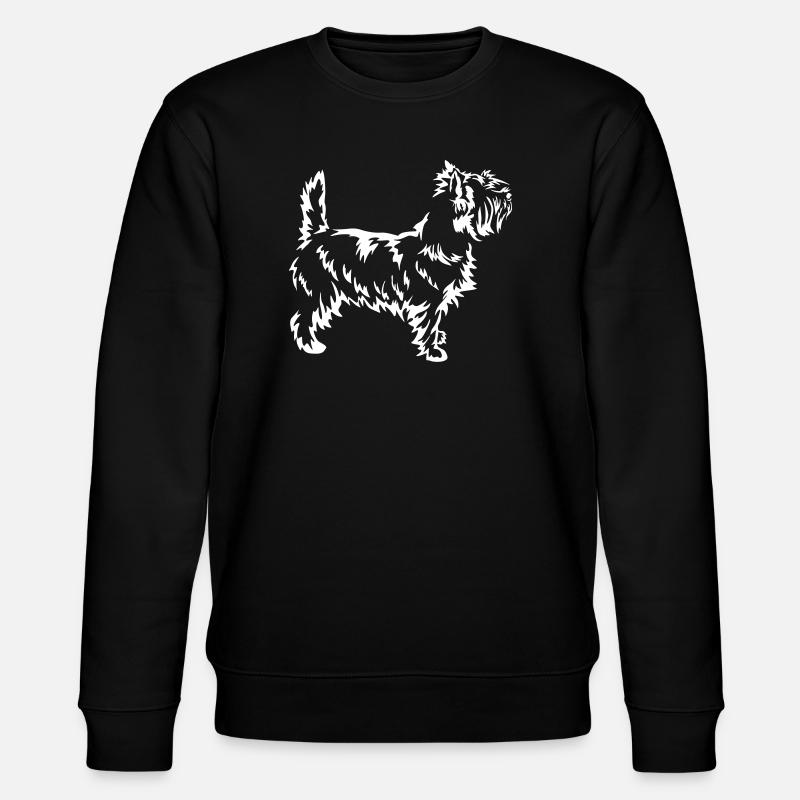 Cairn Terrier « Black Edition » - Sweat bio CHANGER Stanley/Stella Unisexe - noir