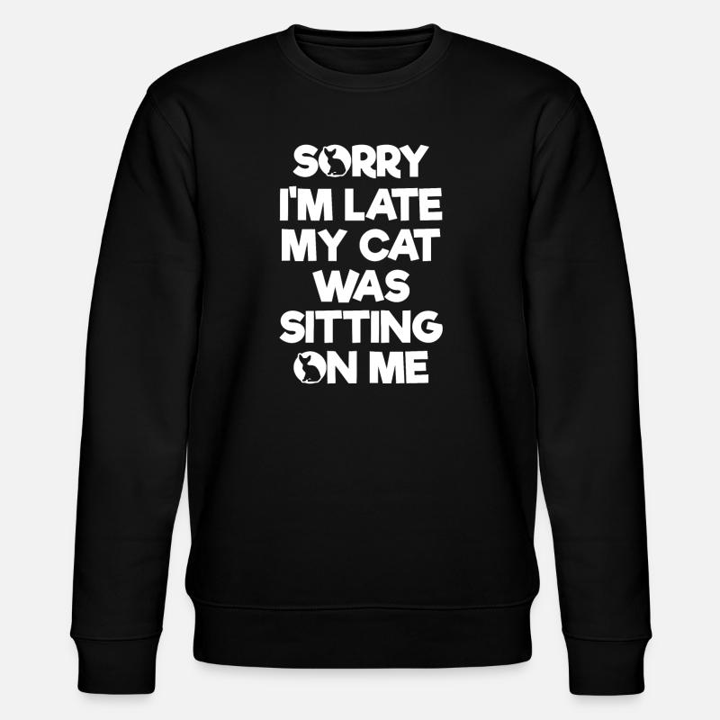 Chaton chat - Sweat bio CHANGER Stanley/Stella Unisexe - noir