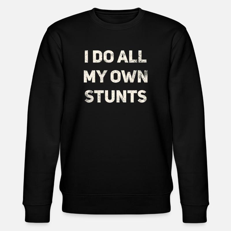 Stunts Verletzungen Genesung - Stanley/Stella Unisex Bio-Sweatshirt CHANGER  - Schwarz
