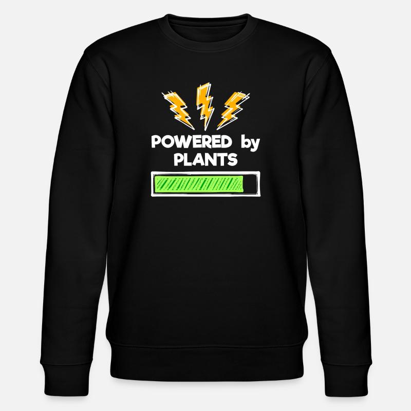 Environmentally Conscious Vegan Statement - Stanley/Stella CHANGER Unisex Organic Sweatshirt - black