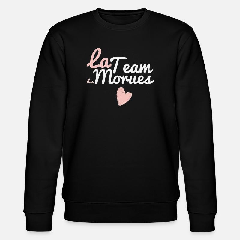 The Monues Rose Team - Stanley/Stella CHANGER Unisex Organic Sweatshirt - black