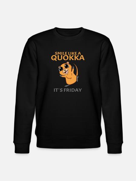 Quokka - Sweat bio CHANGER Stanley/Stella Unisexe - noir