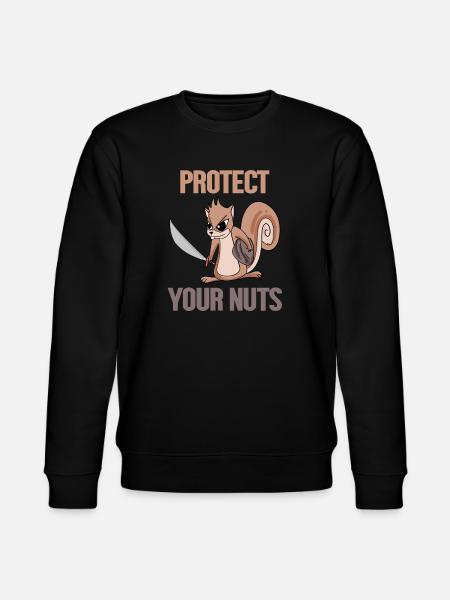 Drôle d’écureuil cadeau - Sweat bio CHANGER Stanley/Stella Unisexe - noir