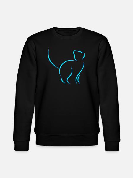 chat - Sweat bio CHANGER Stanley/Stella Unisexe - noir