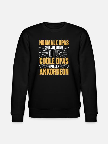 Akkordeon - Stanley/Stella Unisex Bio-Sweatshirt CHANGER - Schwarz