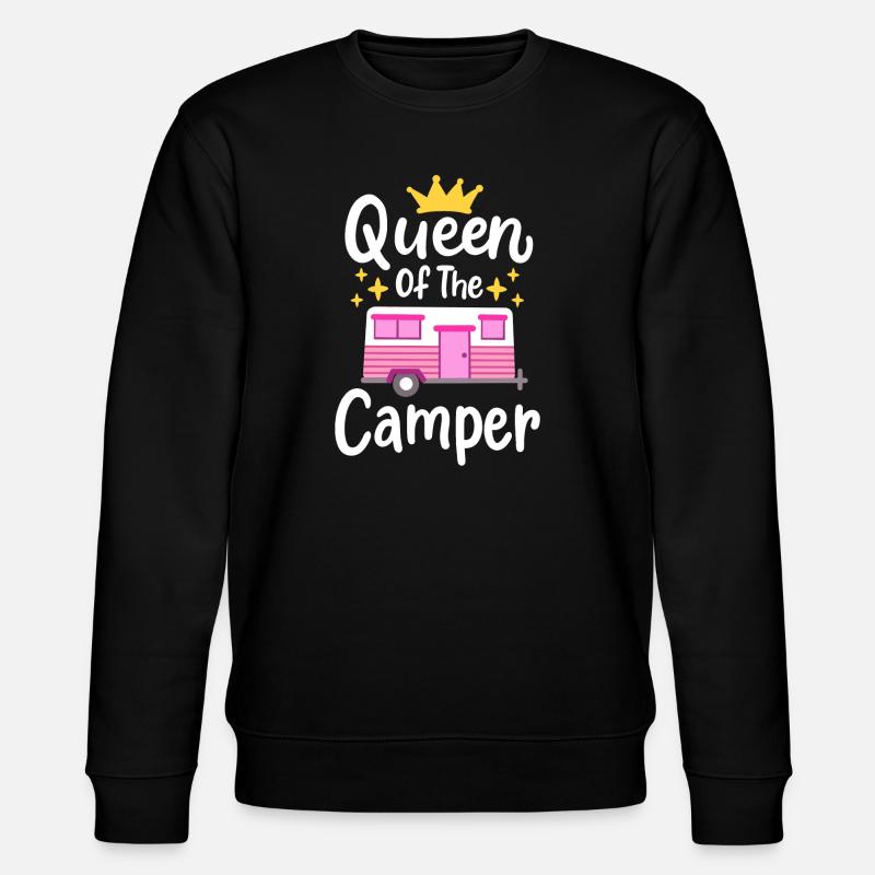 Wohnmobil Camping Wohnwagen - Stanley/Stella Unisex Bio-Sweatshirt CHANGER  - Schwarz