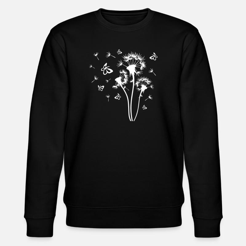Pusteblume - Stanley/Stella Unisex Bio-Sweatshirt CHANGER  - Schwarz