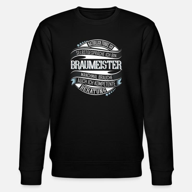 Braumeister - Stanley/Stella Unisex Bio-Sweatshirt CHANGER  - Schwarz