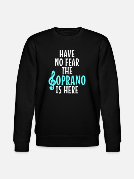 Sopran Chor Gesang - Stanley/Stella Unisex Bio-Sweatshirt CHANGER - Schwarz