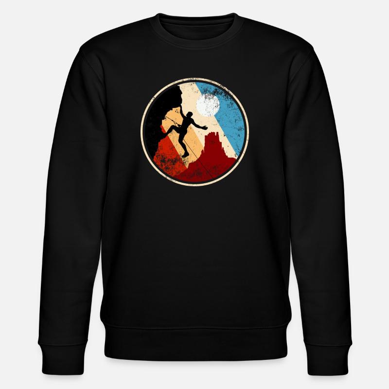 Desert Summit Climber Circle - Stanley/Stella CHANGER Unisex Organic Sweatshirt - black