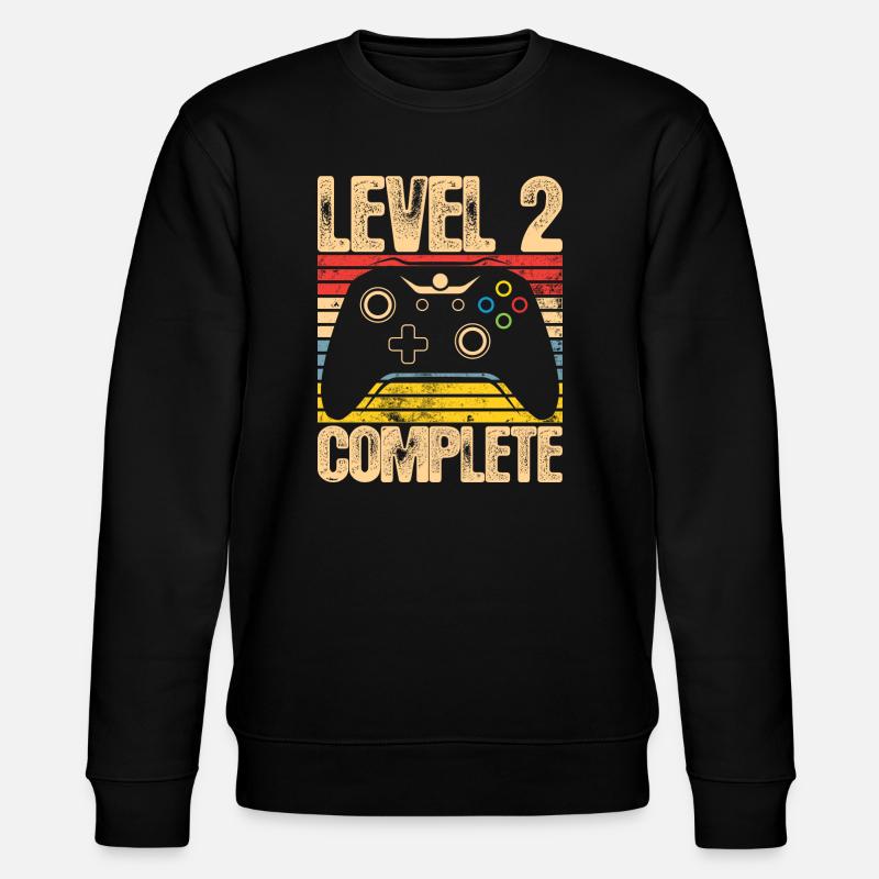 Level 2 Complete Controller - Stanley/Stella CHANGER Unisex Organic Sweatshirt - black