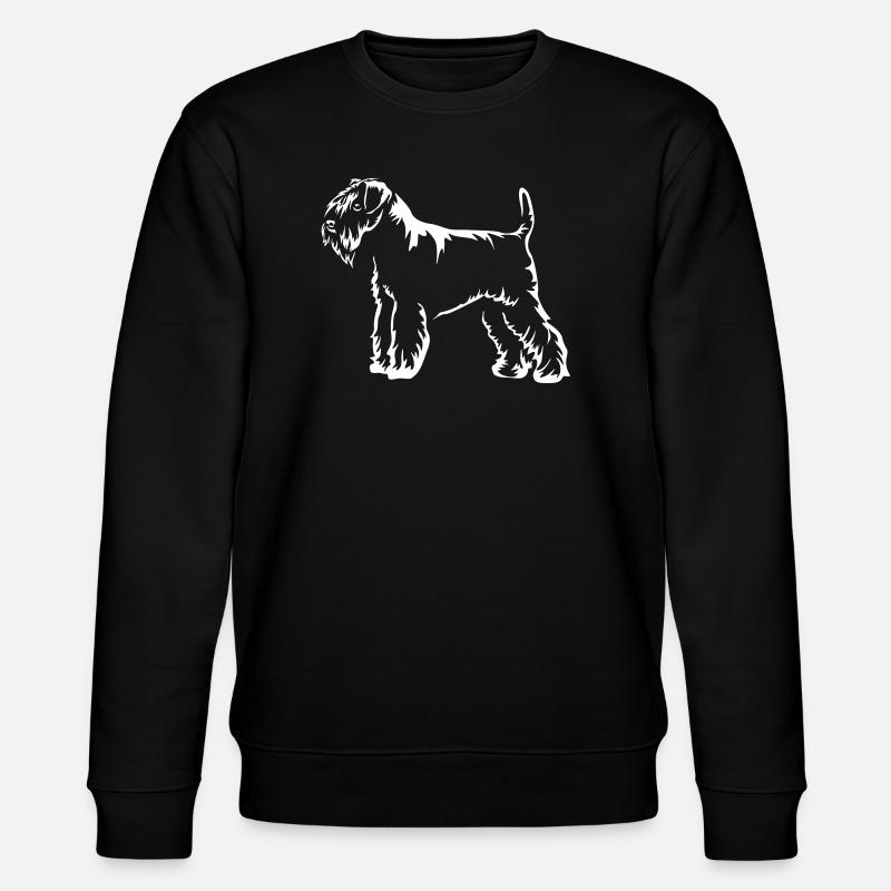 Schnauzer "Black Edition" - Stanley/Stella Unisex Bio-Sweatshirt CHANGER  - Schwarz