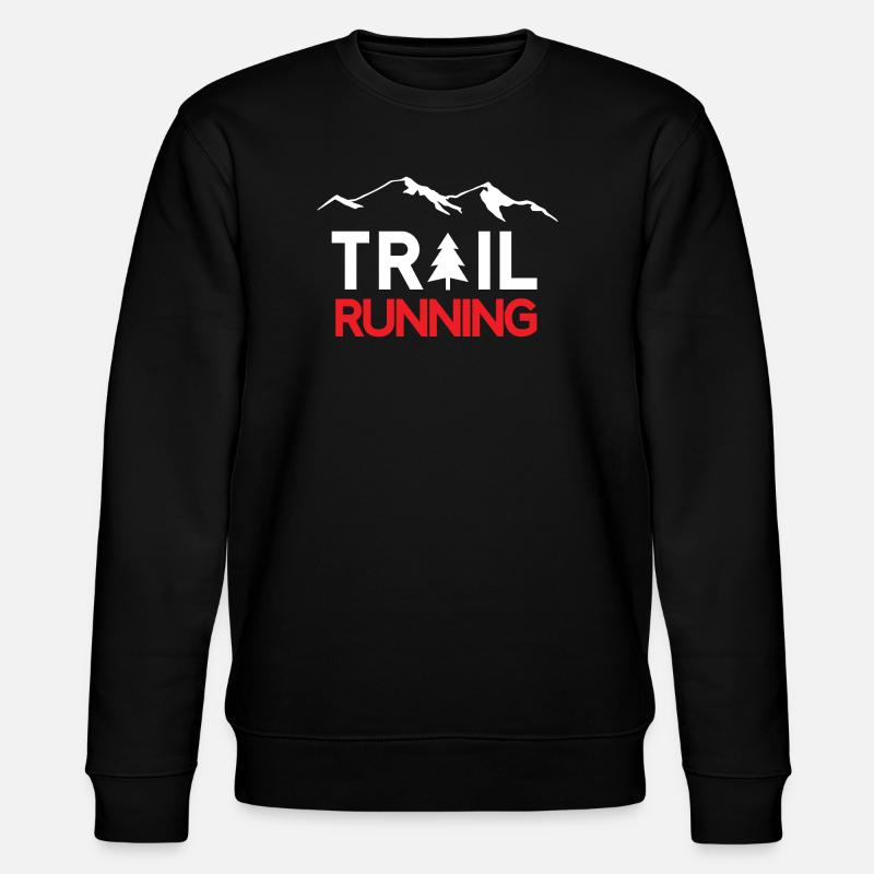 Trailrunning - Stanley/Stella Unisex Bio-Sweatshirt CHANGER  - Schwarz