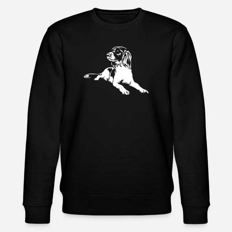 Münsterländer "Black Edition" - Stanley/Stella Unisex Bio-Sweatshirt CHANGER  - Schwarz