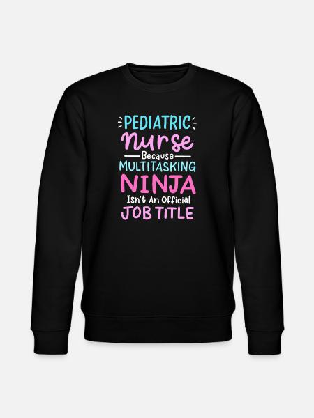 Kinderkrankenschwester - Stanley/Stella Unisex Bio-Sweatshirt CHANGER  - Schwarz