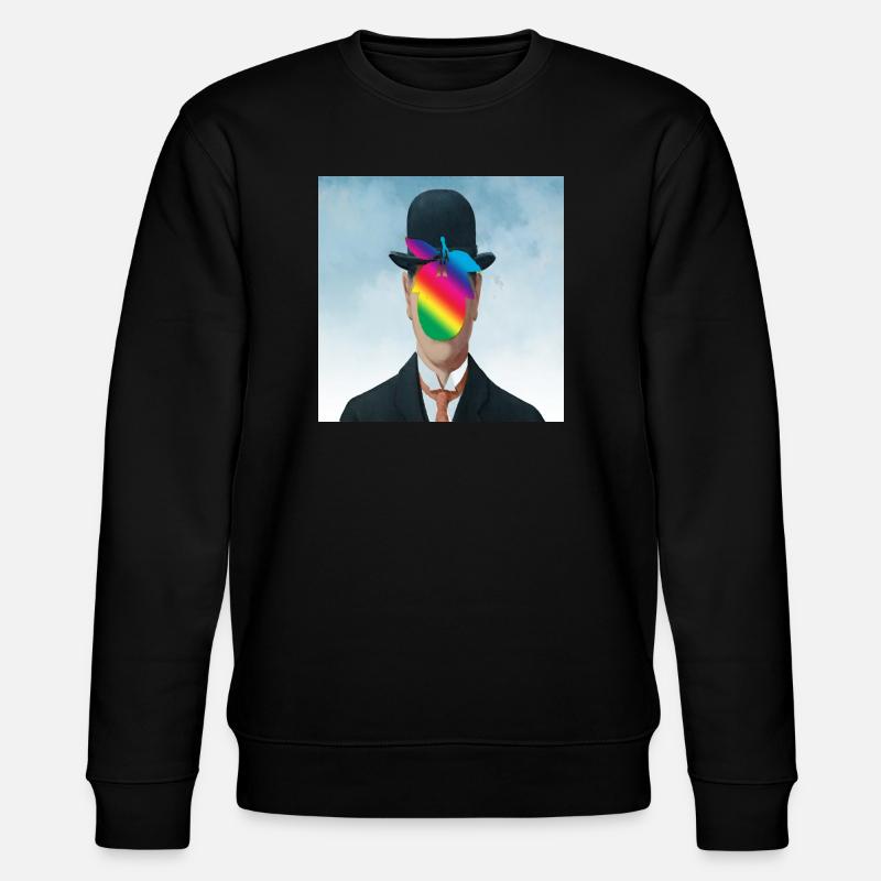 Arc-en-ciel Apple-Man - Sweat bio CHANGER Stanley/Stella Unisexe - noir