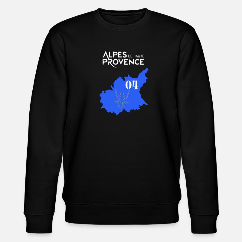Alpes de haute-provence - Sweat bio CHANGER Stanley/Stella Unisexe - noir