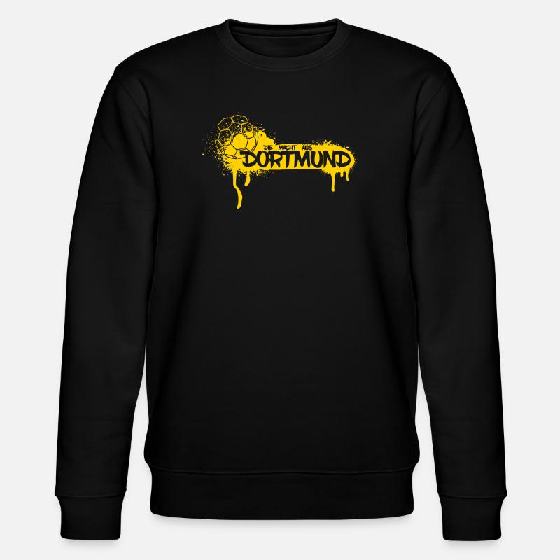 Dortmund Ruhrpott Ball - Stanley/Stella Unisex Bio-Sweatshirt CHANGER  - Schwarz
