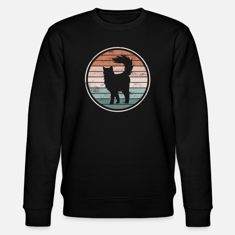 Cat Cats - Stanley/Stella CHANGER Unisex Organic Sweatshirt - black