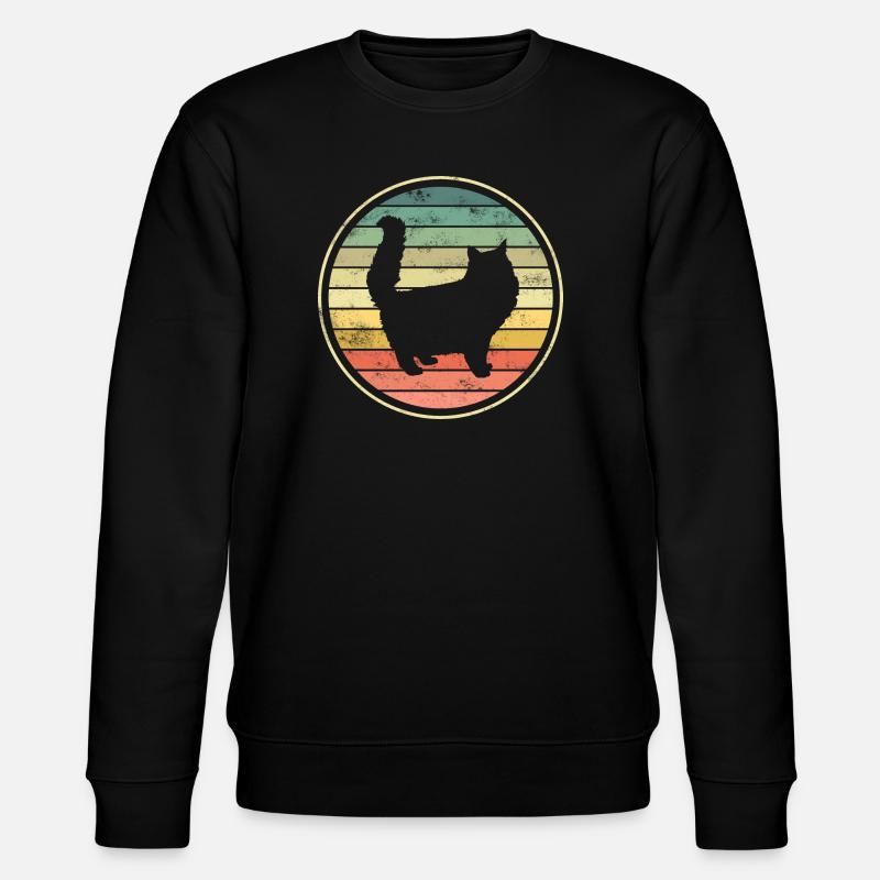 Cat Cats - Stanley/Stella CHANGER Unisex Organic Sweatshirt - black