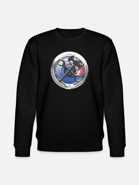 Craft Heating Water Sanitary Emblem - Stanley/Stella CHANGER Unisex Organic Sweatshirt - black