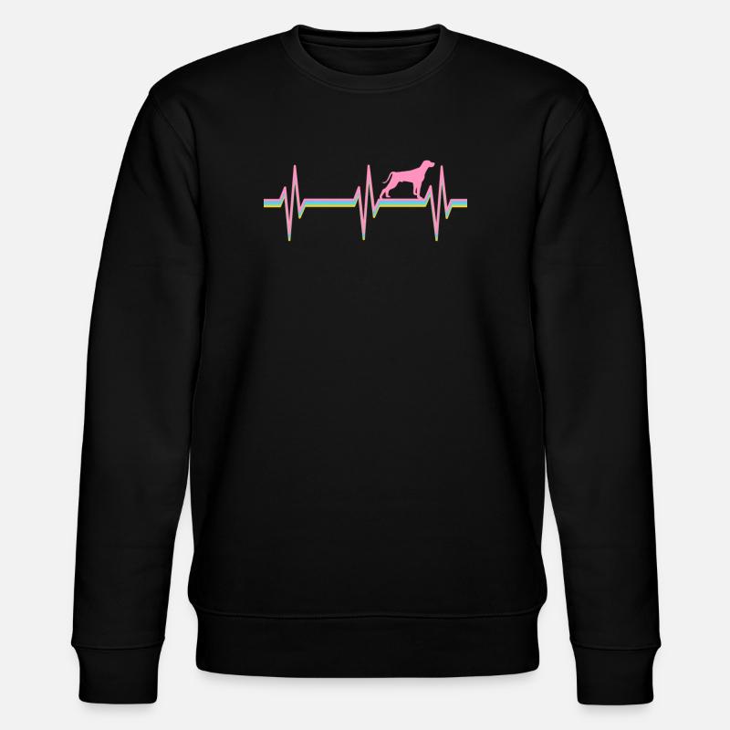 Weimaraner Weimaraner Besitzer - Stanley/Stella Unisex Bio-Sweatshirt CHANGER  - Schwarz