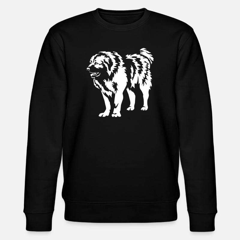 Kaukasischer Owtscharka "Black Edition" - Stanley/Stella Unisex Bio-Sweatshirt CHANGER  - Schwarz