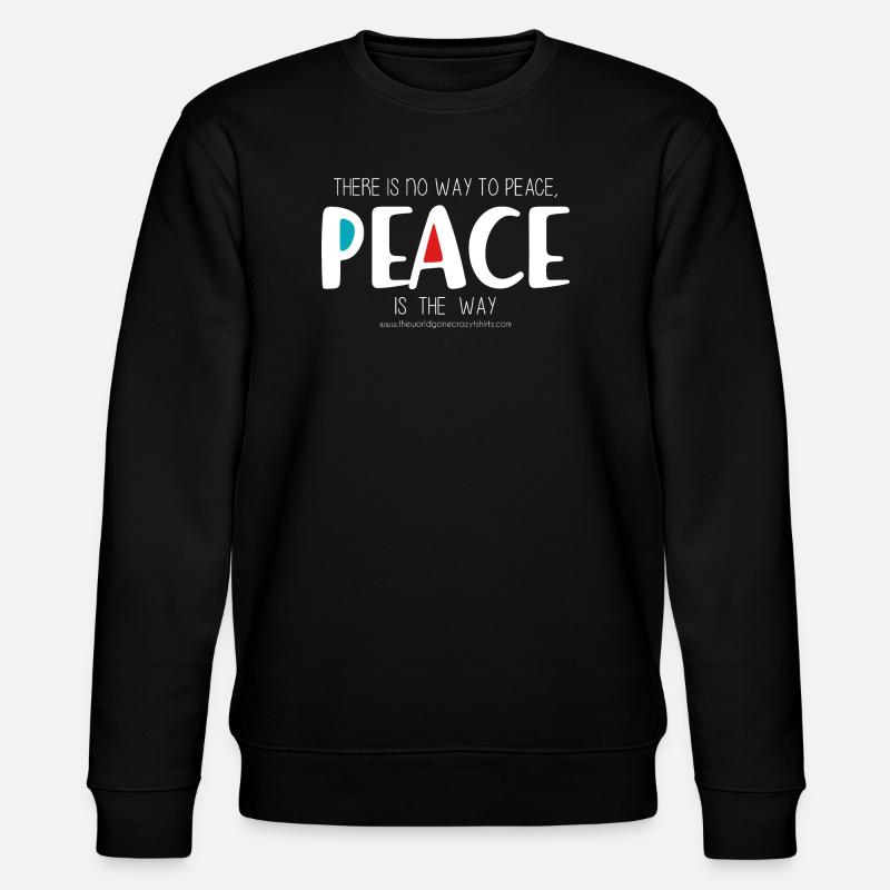 Peace 2 (sombre) - Sweat bio CHANGER Stanley/Stella Unisexe - noir