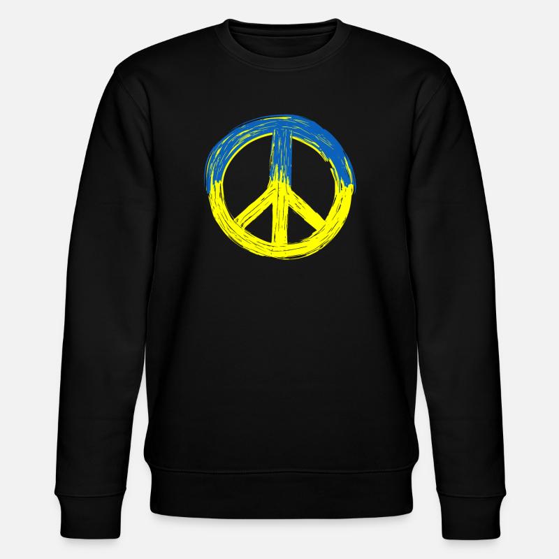 Paix pour l’Ukraine - Sweat bio CHANGER Stanley/Stella Unisexe - noir