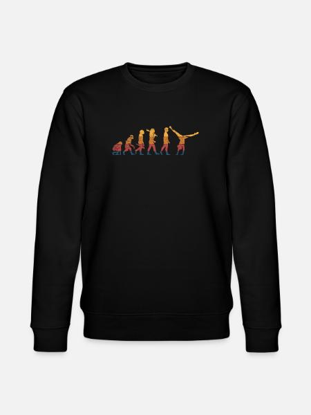 Turner Radschlag Gymnastik - Stanley/Stella Unisex Bio-Sweatshirt CHANGER  - Schwarz
