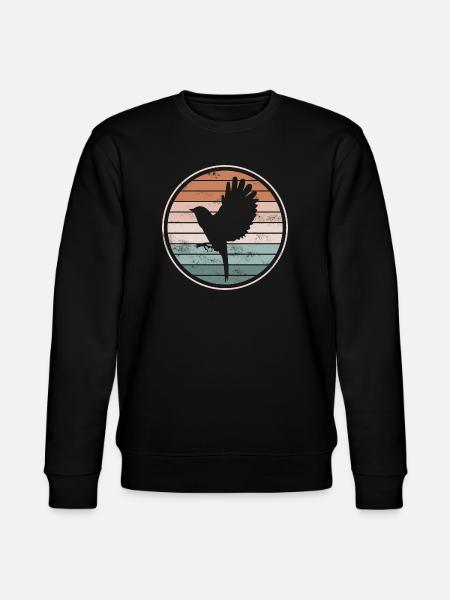 Bird Birds - Stanley/Stella CHANGER Unisex Organic Sweatshirt - black